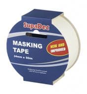 SupaDec Masking Tape - 24mm x 50m