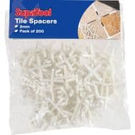 SupaTool Tile Spacers - 2mm