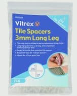 Vitrex Long Leg Tile Spacers - 3x250