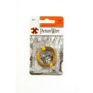 X Brass Picture Wire (Blister Pack) - No. 2
