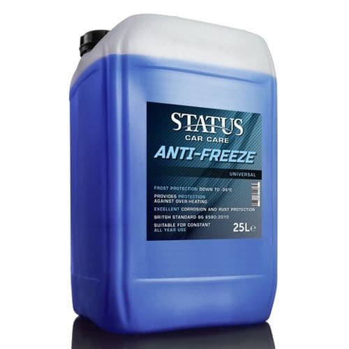Status Blue Antifreeze Coolant 25 L Litre