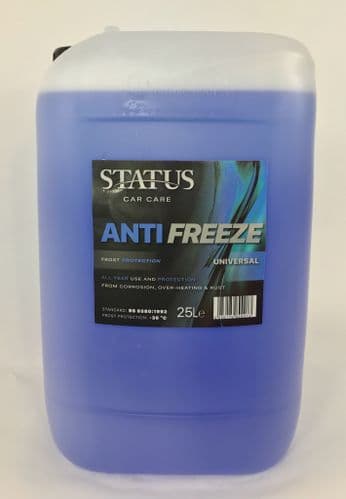Status Car Care Blue Antifreeze Coolant 25 L Litre