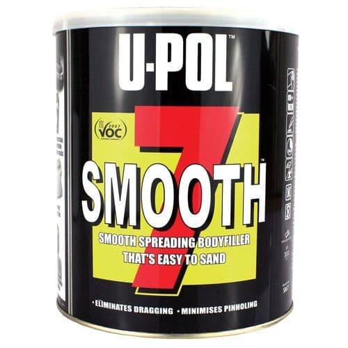 UPOL SMOOTH 7 SMOOTH BODY FILLER FOR DEEP REPAIR 3 Litre