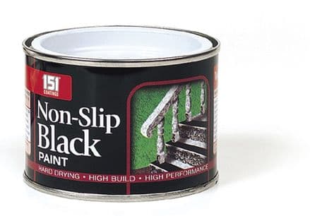 151 Coatings Non Slip Matt Paint - 180ml Black