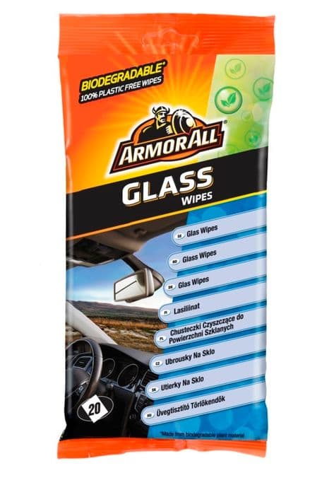 Armor All Glass Wipes - Pack of 15