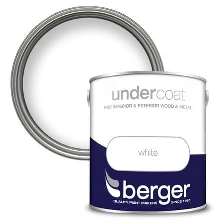 Berger Undercoat 2.5L - White