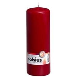 Bolsius Pillar Candle Single - Wine Red