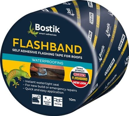 Bostik Flashband Original Finish - 10m x 75mm