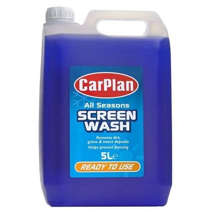Carplan All Seasons Screen Wash - 5L Ready Mixed