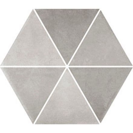 Ceramics Capri Hexagon Grey Wall Tile 23 x 27cm - 0.75m²