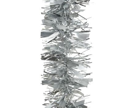 Deco 4 Ply Garland Shiny Matt - 270cm Silver