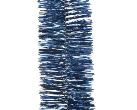 Deco 4 Ply Shiny Tinsel Garland - 270cm Night Blue