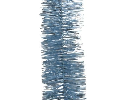 Deco 4 Ply Shiny Tinsel Garland - 270cm Steel Blue