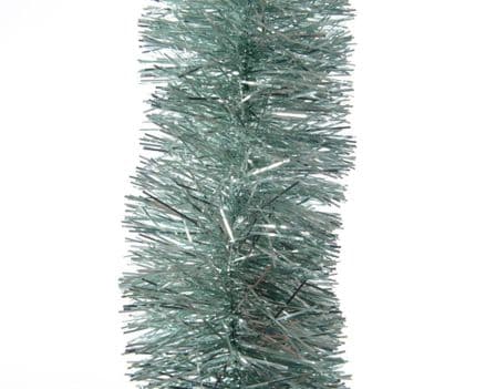 Deco Shiny 6 Ply Tinsel Garland - 270cm Eucalyptus
