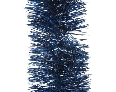 Deco Shiny 6 Ply Tinsel Garland - 270cm Night Blue