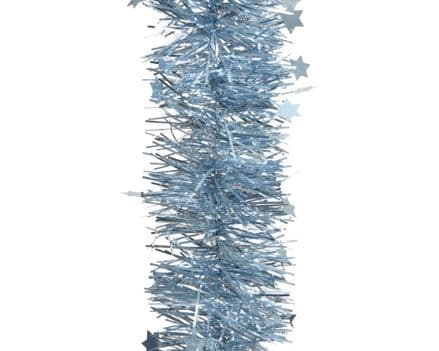 Deco Star Garland 4 Ply Tinsel - 270cm Steel Blue