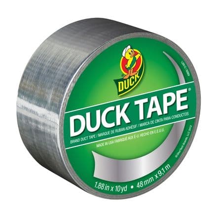 Duck Tape 48mm x 9.1m - Chrome