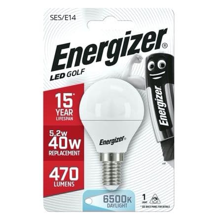 Energizer LED Golf Daylight Opal SES - 5.2w 470lm