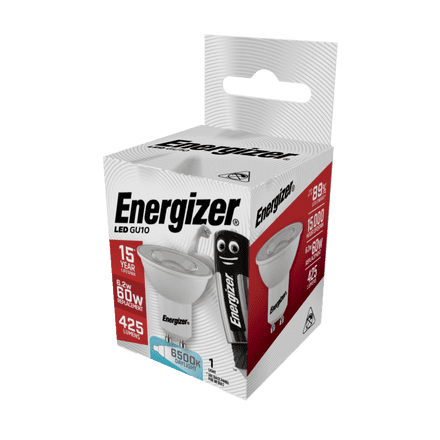 Energizer LED GU10 Daylight 36" - 6.2w 425lm