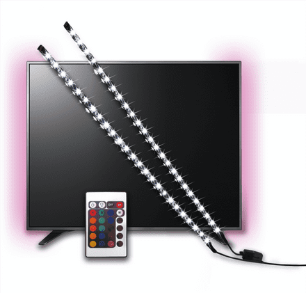 Energizer Multi Colour TV Mood Light - 2 x 50cm