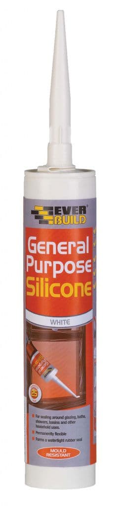 Everbuild General Purpose Silicone - C3 | Black 280ml