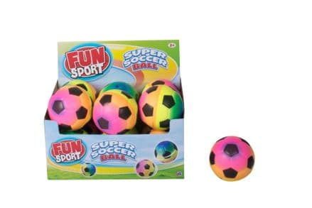Fun Sport Rainbow Super Soccer Ball