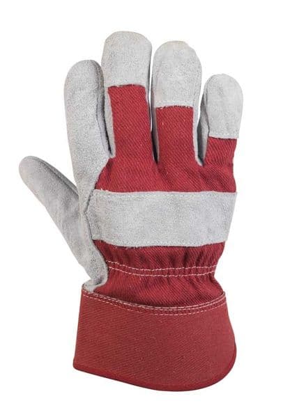 Glenwear Red Leather Glove - 10.5