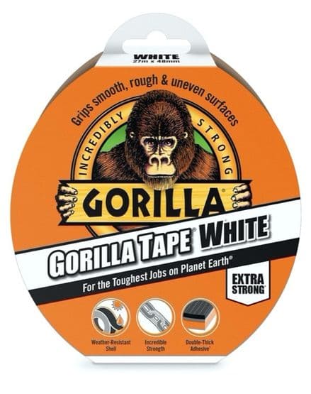 Gorilla Tape White - 27m White