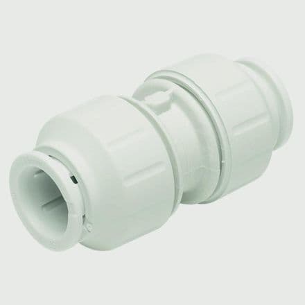 JG Speedfit Equal Straight Connector - 15mm Pack 10 - White