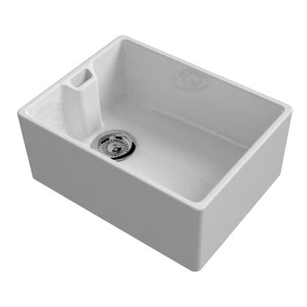 Reginox Belfast White Ceramic Sink Inc Waste - 595 x 460mm