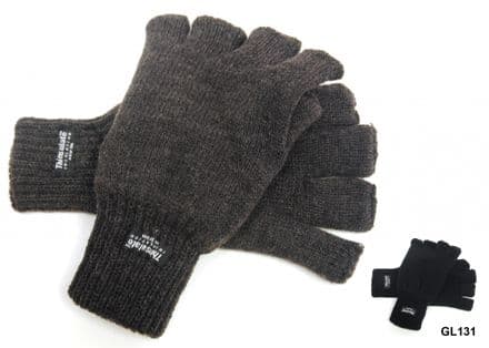 RJM Mens Fingerless Glove - Assorted