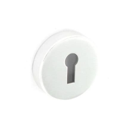 Securit Aluminium Escutcheon Lock Polished - 50mm - Pack of 5