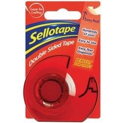Sellotape Double Sided Tape & Dispenser - 15mm x 5m
