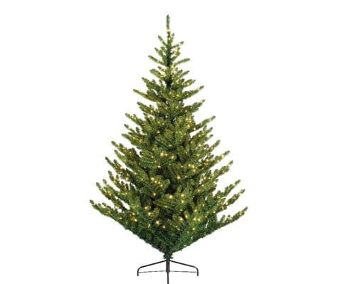 Ambassador Green Aspen Spruce Tree - 5ft Warm White