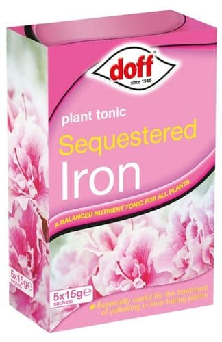 Doff Sequestered Iron Plant Tonic - 5 x 15g Sachets