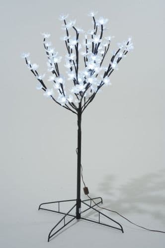 Kaemingk LED Outdoor Blossom Tree - 120cm Cool White