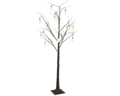 Kaemingk LED Tree Brown & Warm White - 18 LED