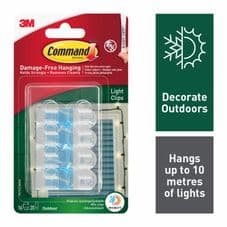 Command™ Outdoor Light Clips Value Pack