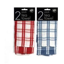 Globe Mill Textiles Tea Towel - 2 Pack Terry Design