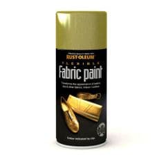 Rust-Oleum Fabric Gold  Spray Paint - 150ml