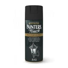 Rust-Oleum Painter's Touch Aerosol Spray Paint - Black Matt