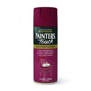 Rust-Oleum Painter's Touch Aerosol Spray Paint - Claret Wine Satin