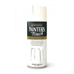 Rust-Oleum Painter's Touch Aerosol Spray Paint - Ivory Bisque Gloss