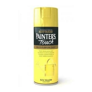 Rust-Oleum Painter's Touch Aerosol Spray Paint - Sun Yellow Gloss