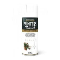 Rust-Oleum Painter's Touch Aerosol Spray Paint - White Matt