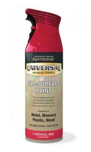 Rust-Oleum Universal Spray paint 400ml - Cardinal Red Gloss