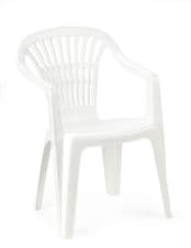 SupaGarden Resin Chair - White