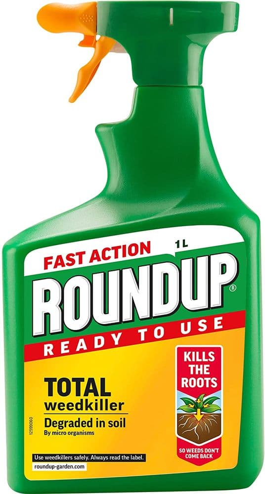 Roundup 119580 1.2L Total Ready To Use Weedkiller Gun