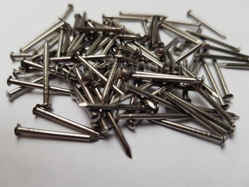 20mm x 1.6mm (16g) Stainless Steel Escutcheon Pins