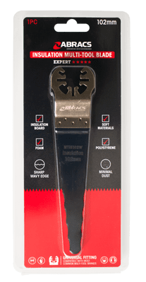 Abracs M/Tool Wavy Edge Insulation Blade - 102mm